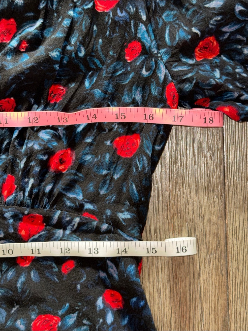 The Kooples Poison Roses Button Front Midi Dress - Picture 11 of 12